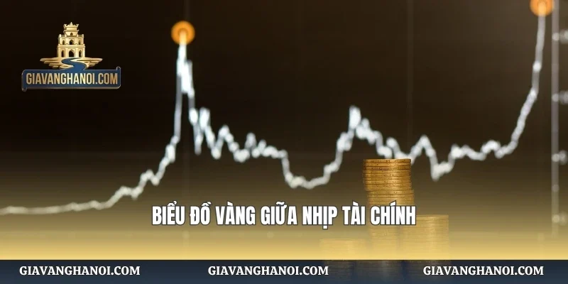 Biểu đồ vàng giữa nhịp tài chính
