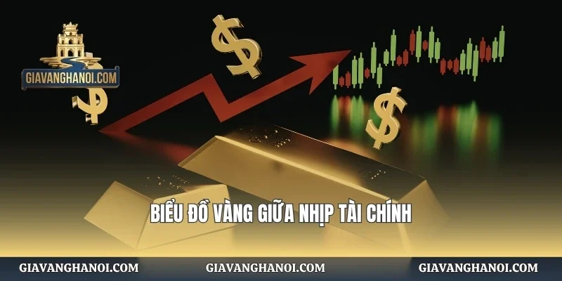 Biểu đồ vàng giữa nhịp tài chính