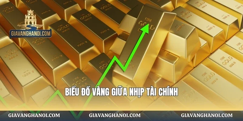 Biểu đồ vàng giữa nhịp tài chính