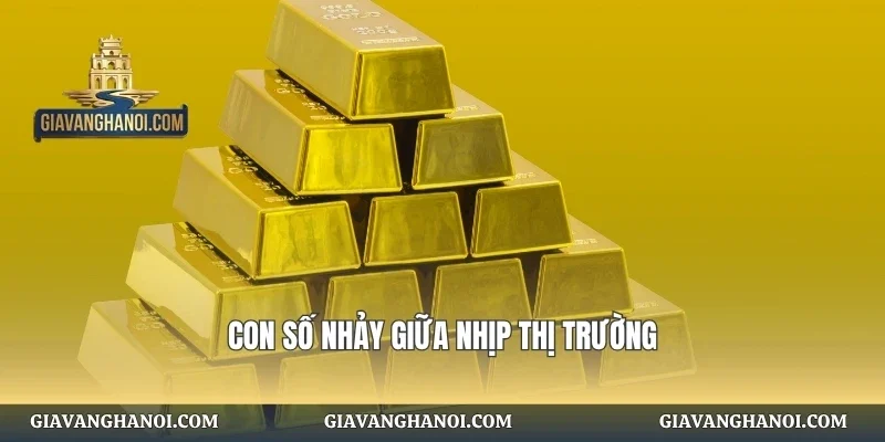 Con số nhảy giữa nhịp thị trường