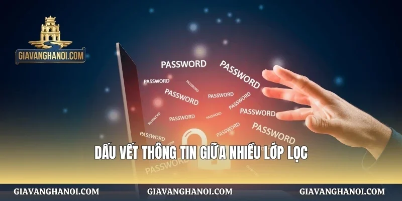 Dấu vết thông tin giữa nhiều lớp lọc