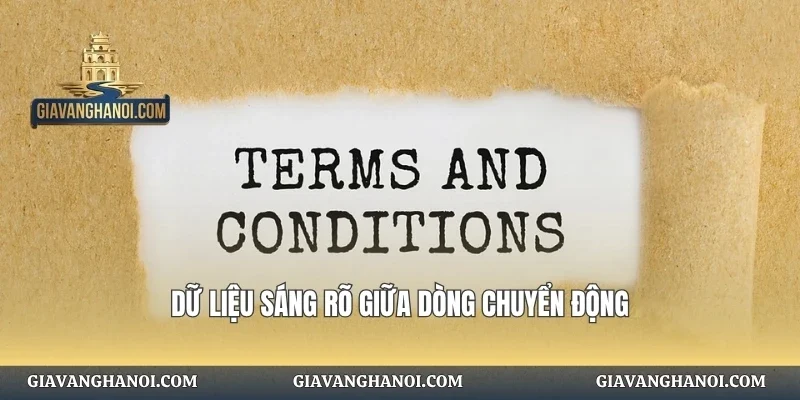 Dữ liệu sáng rõ giữa dòng chuyển động