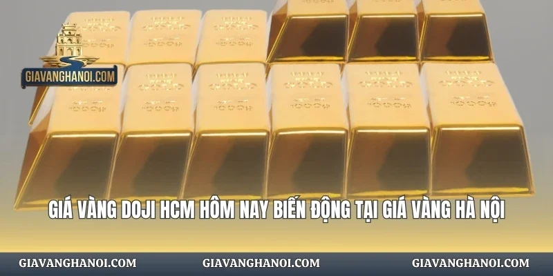 Giá Vàng Doji HCM Hôm Nay