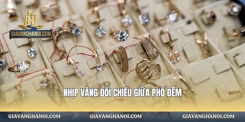 Nhịp vàng đổi chiều giữa phố đêm
