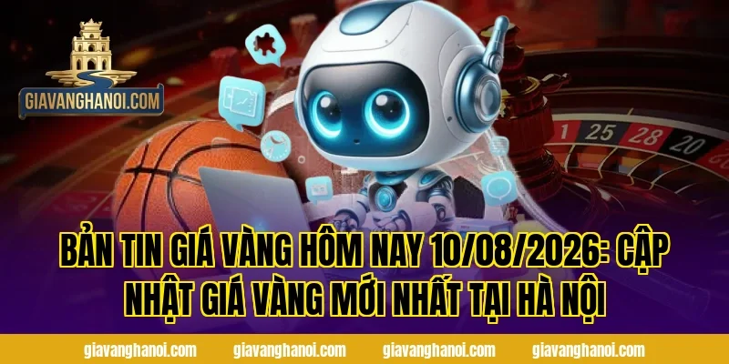 Bản Tin Giá Vàng Hôm Nay 10/08/2026: Cập Nhật Giá Vàng Mới Nhất Tại Hà Nội