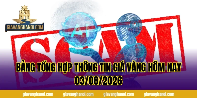 Bảng Tổng Hợp Thông Tin Giá Vàng Hôm Nay 03/08/2026