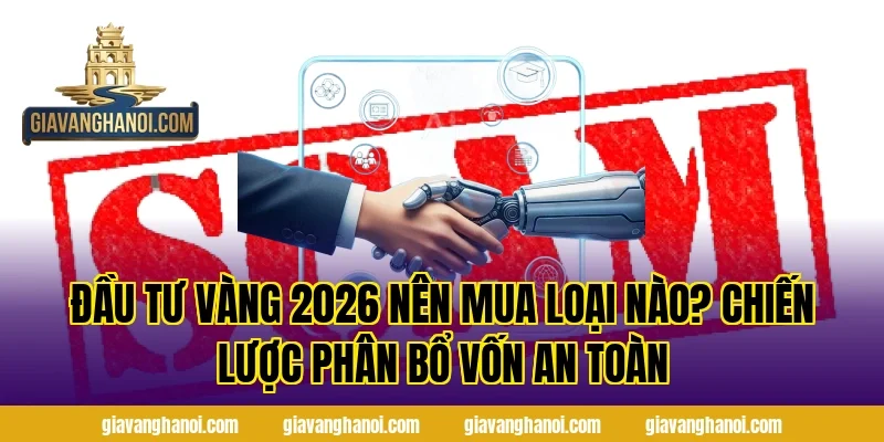 Đầu Tư Vàng 2026 Nên Mua Loại Nào? Chiến lược phân bổ vốn an toàn