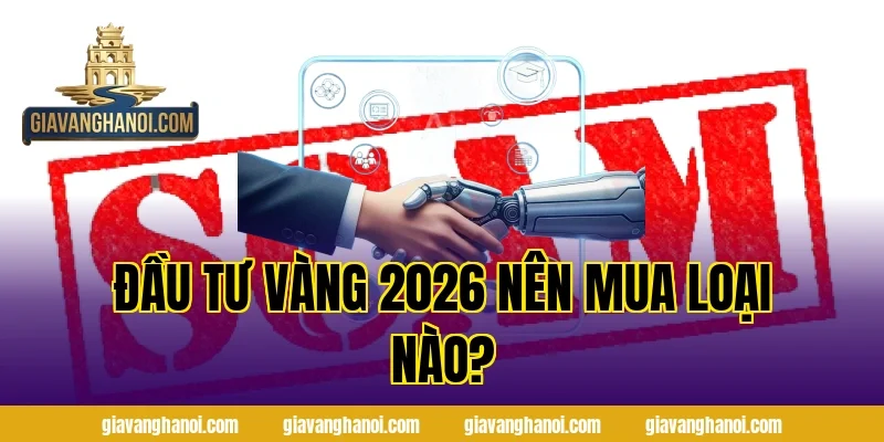 Đầu Tư Vàng 2026 Nên Mua Loại Nào?