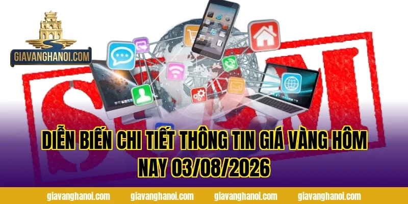 Diễn Biến Chi Tiết Thông Tin Giá Vàng Hôm Nay 03/08/2026