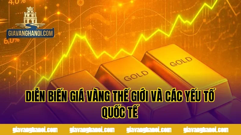 Diễn biến giá vàng thế giới và các yếu tố quốc tế