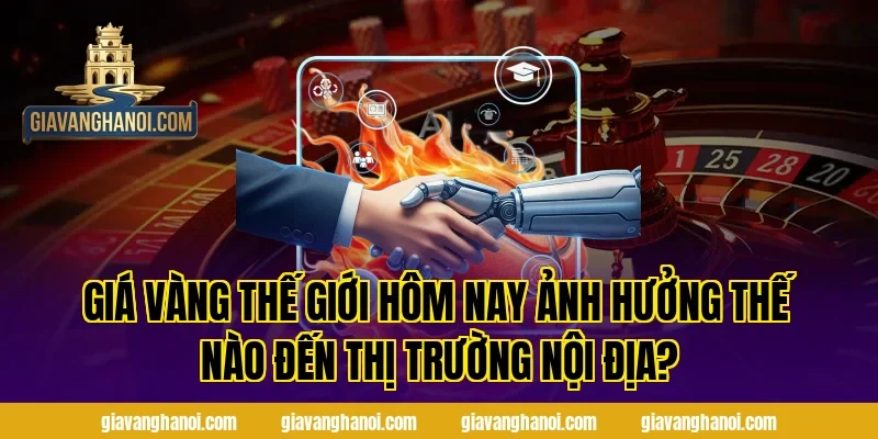 Giá Vàng Thế Giới Hôm Nay Ảnh Hưởng Thế Nào Đến Thị Trường Nội Địa?