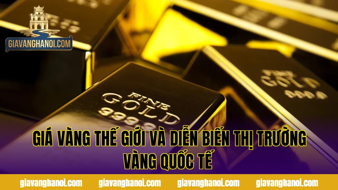 Giá vàng thế giới và diễn biến thị trường vàng quốc tế