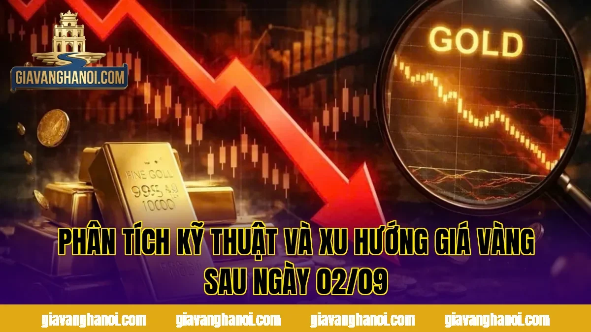Phân tích kỹ thuật và xu hướng giá vàng sau ngày 02/09